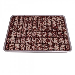 Baklava Dilimli Güllü Helva