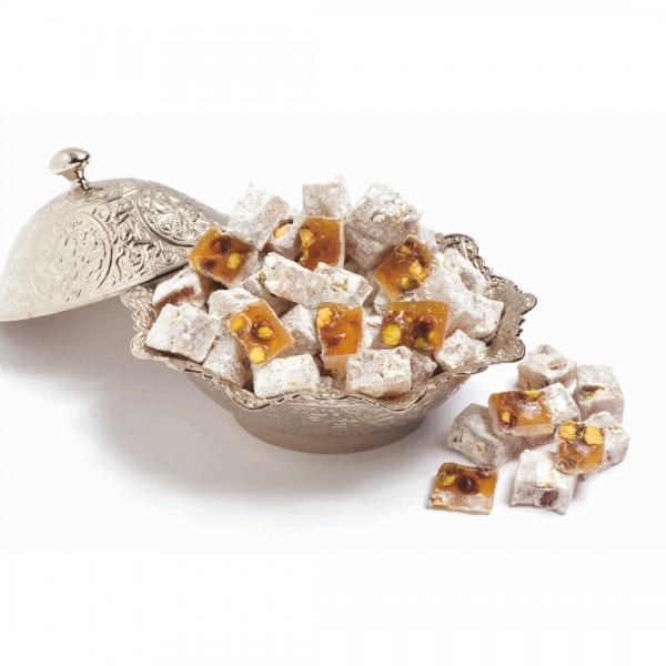 Çifte Kavrulmuş Fıstıklı Lokum 